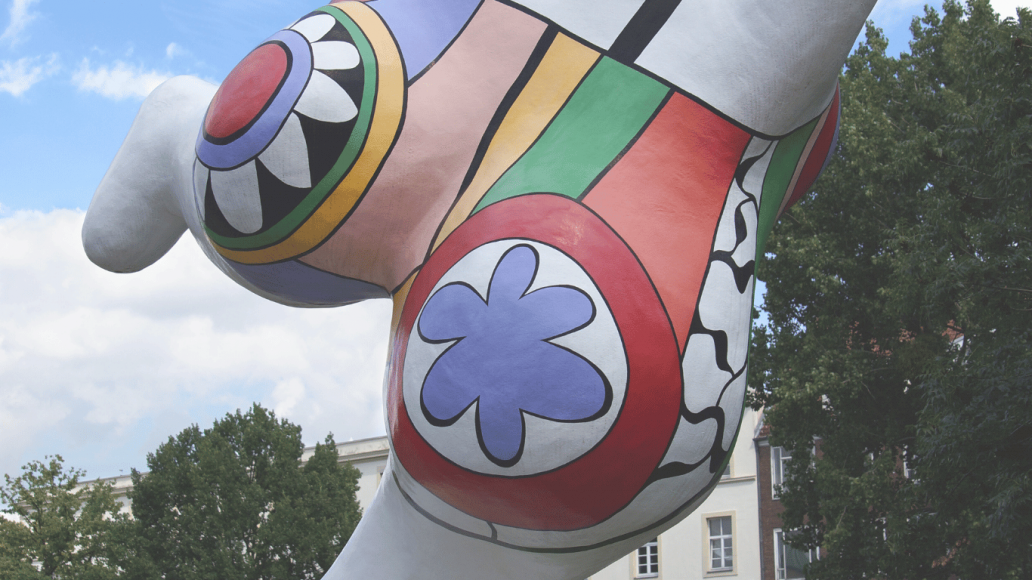 Darstellung eines Nanas in Hannover