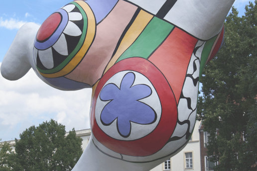 Darstellung eines Nanas in Hannover