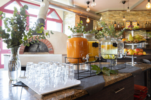 Saftbar Frühstück Loftstyle Hotel Gerlingen